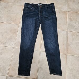 LOFT Women's Deep Indigo Jeans